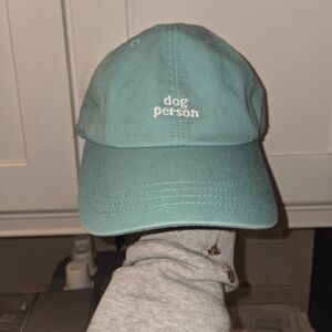 State of Mind Teal Dog Person Cap
